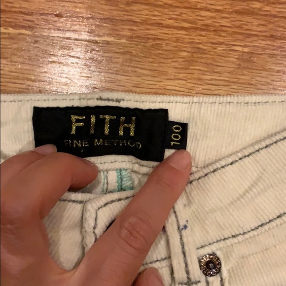 FITH brand stretch corduroy jeans 3-4T - Picture 3 of 3